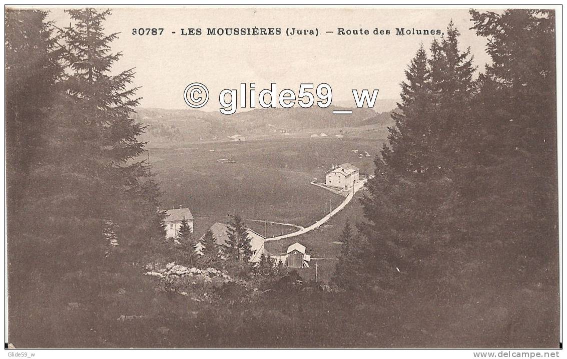 LES MOUSSIERES - Route De Molunes - N° 30787 - Autres & Non Classés
