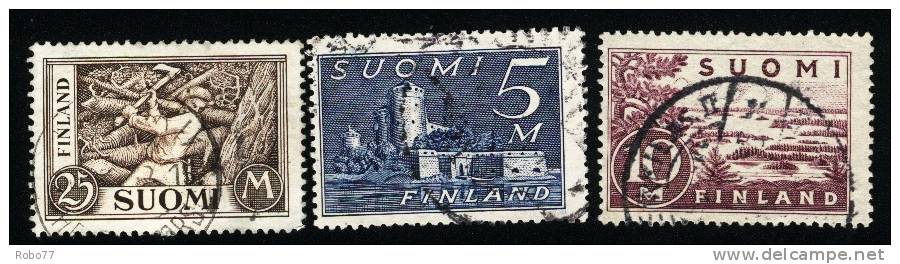 1930 Finland. Used Stamps. Scott 177-179. (G35a017) - Usati