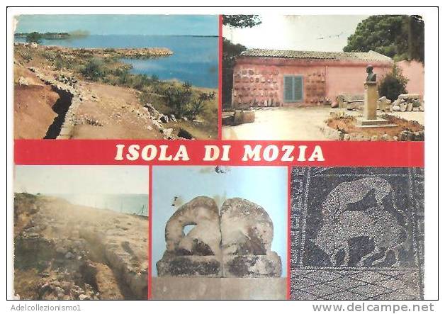 58700)cartolina Illustratoria Località Di Isola Di Mozia - Marsala