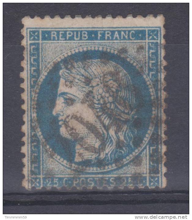 Lot N°16234  Variété/n°60, Oblit GC 2046 LILLE (57) - 1871-1875 Ceres