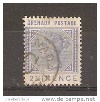 Grenada - 1883 QV 2-1/2d Pale Blue Used  SG 32  Sc 22 - Grenada (...-1974)