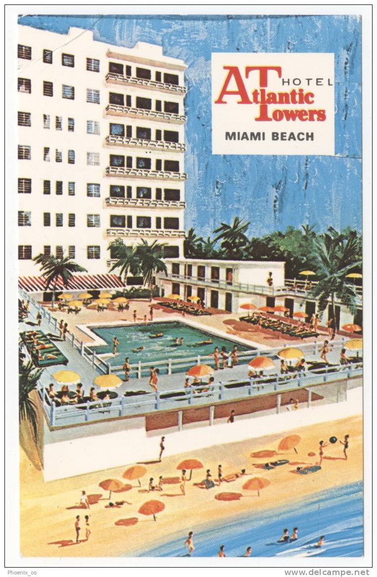 UNITED STATES - MIAMI BEACH, Atlantic Towers Hotel - Miami Beach