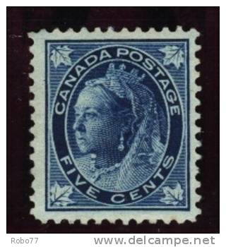 1897-98 Canada. MH* Stamp. Queen Victoria. Scott 70. Cat. 120 USD.  (H18a001) - Unused Stamps