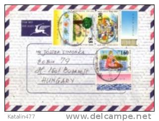 ISRAEL, 1994. Children Drawings, On Cover - Lettres & Documents