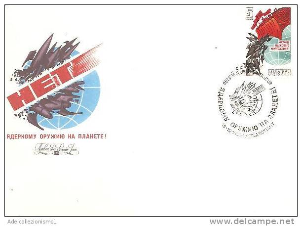 59151)Lettera F.D.C. Russa Con Un Valore Più Annullo 19/10/1983 - FDC