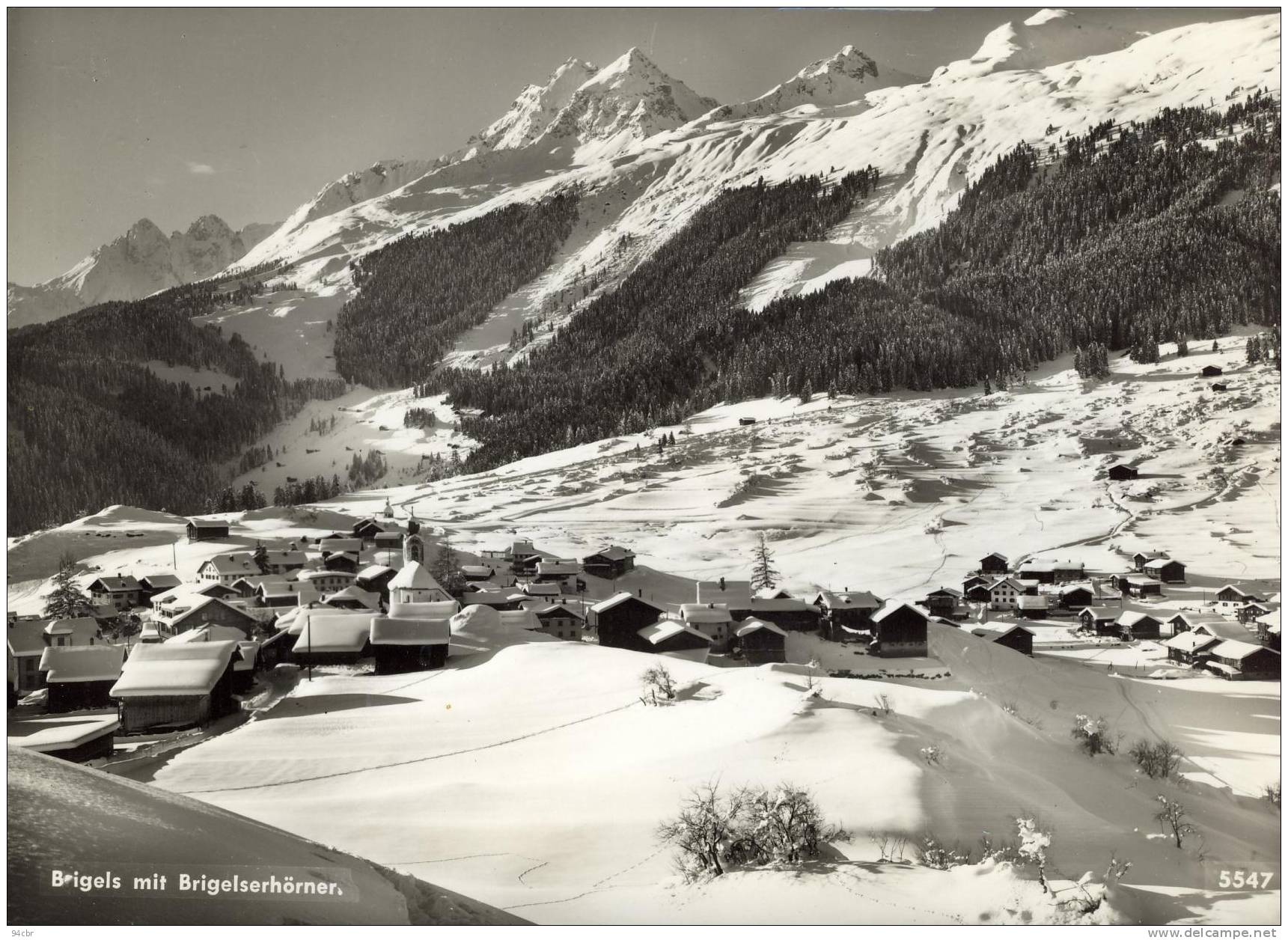 CPSMGF ( Suisse A ) BRIGELS MIT BRIGELSERHONER - Breil/Brigels