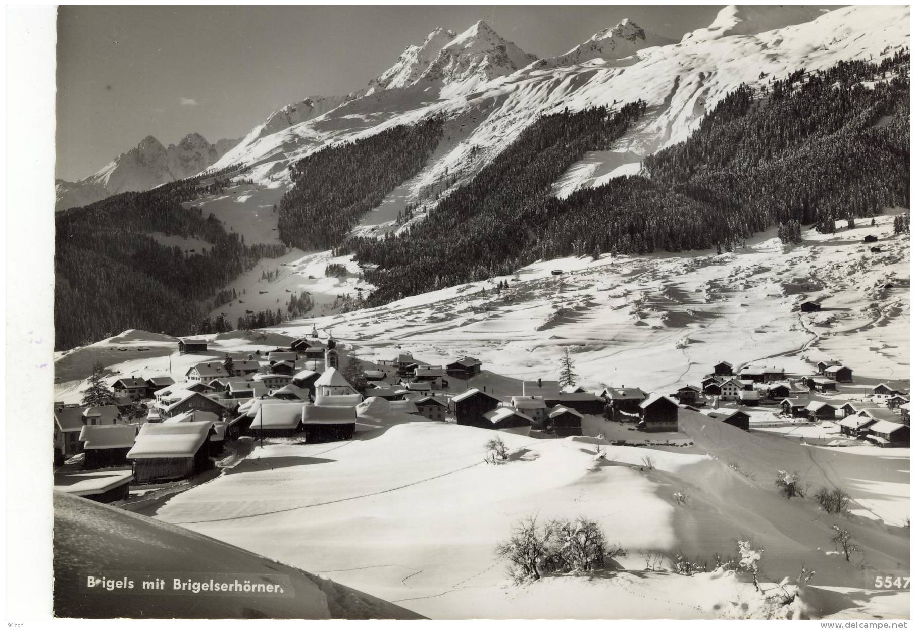 CPSMGF ( Suisse A ) BRIGELS MIT BRIGELSERHONER - Breil/Brigels