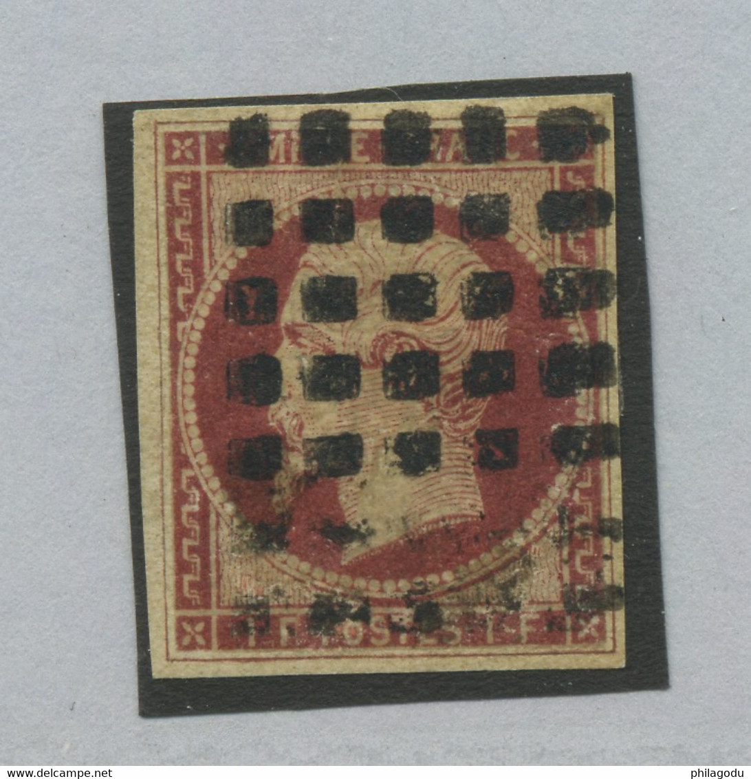 18  Ø   Quatre Marges     Cote 3250 E    Premier Choix - 1853-1860 Napoléon III