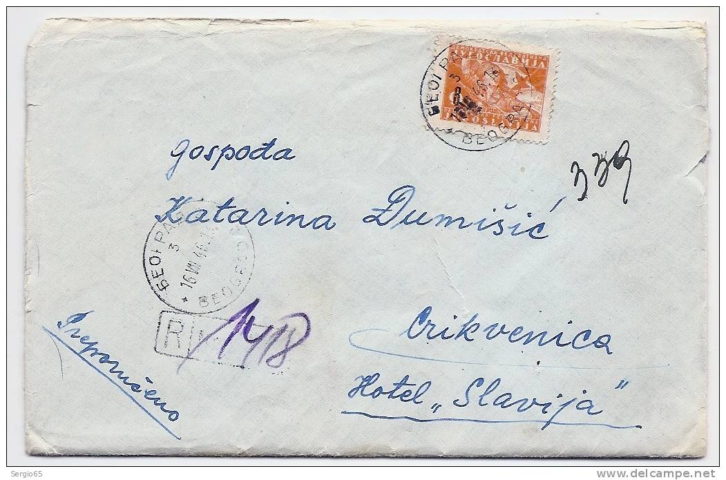 Letter - Traveled 1946th - Sonstige & Ohne Zuordnung