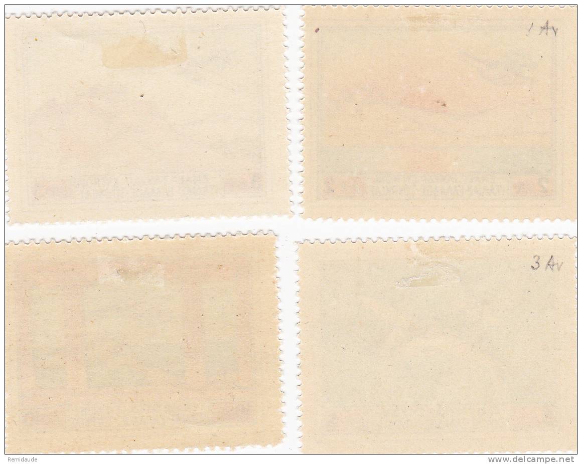 GRECE - YVERT N° A1/4 * - COTE = 40 EUROS - - Unused Stamps