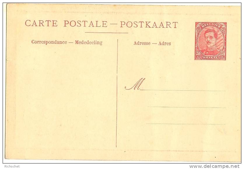 Belgique Carte Paquebot N° 15 A ** - Cartoline Piroscafi