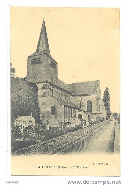 60 // GUISCARD  L'église - Guiscard