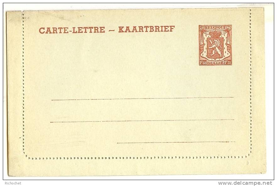 Belgique Cartes-Lettres N° 30  I FN** - Letter-Cards