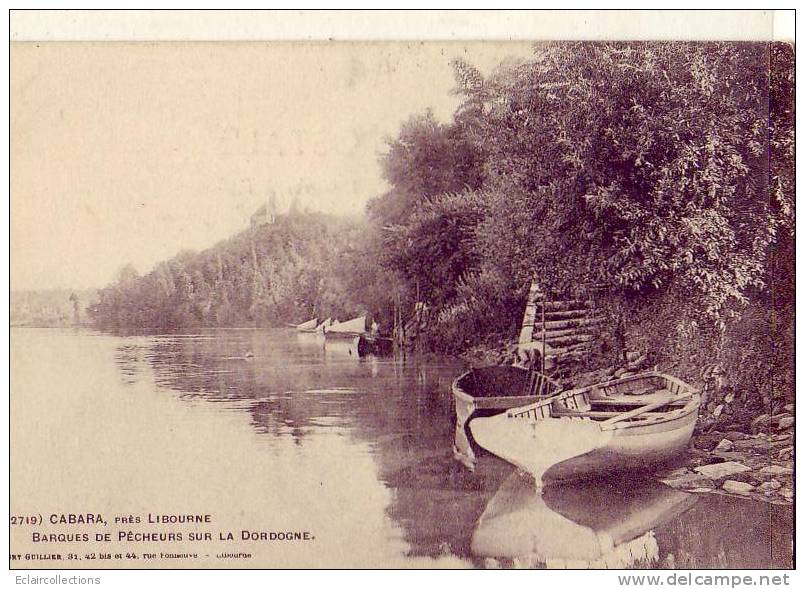 Cabara.....33 ...Barques De Pêcheurs.... (voir Scan Et/ou Annotation) - Andere & Zonder Classificatie