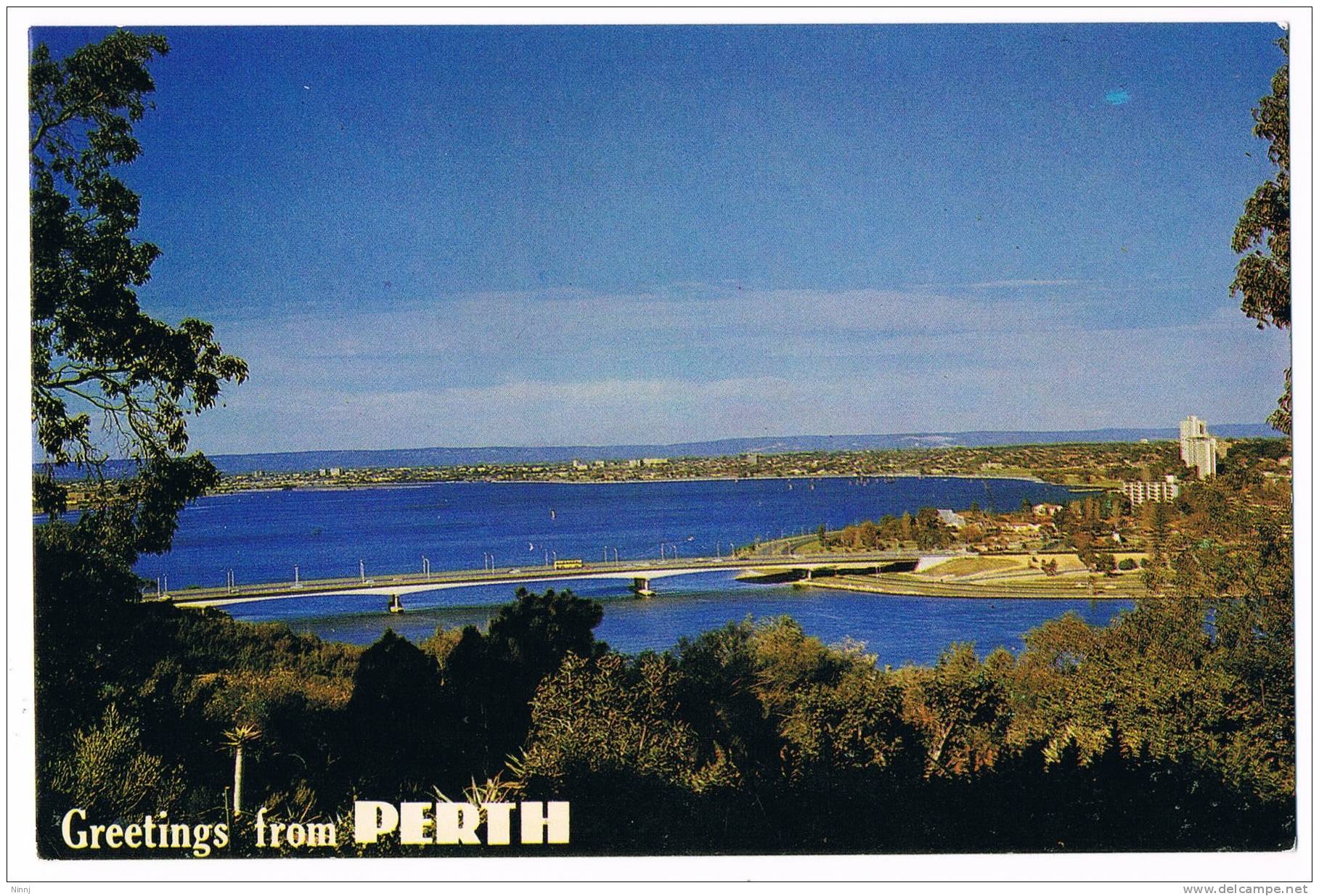 Australia Perth Cartolina Radioamatoriale Non Viaggiata - Perth