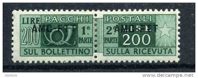 1949-53  Parcel Post  Stamp  Sassone Cat. N° 23  Mint Hinged - Postpaketen/concessie