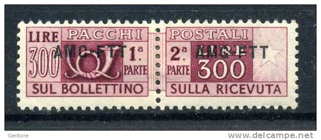 1949-53  Parcel Post  Stamp  Sassone Cat. N° 24  Mint Hinged - Postpaketen/concessie