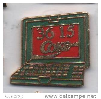 Superbe Pin´s En EGF , Coca Cola , Coke 3615 - Coca-Cola