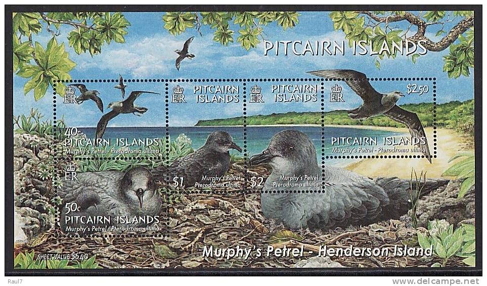 PITCAIRN  - Oiseaux Marins - BF Neufs*** ( MNH ) - Pitcairn