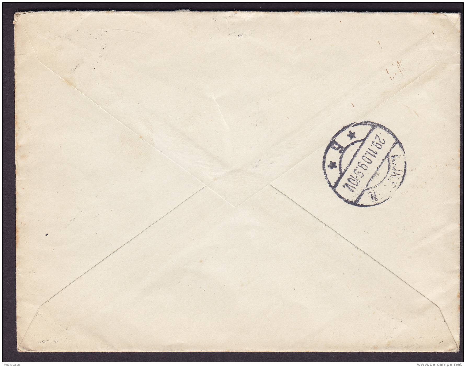 Netherlands Deluxe KAMPEN 1909 Cover To NIJMEGEN Vertical Pair (2 Scans) - Lettres & Documents