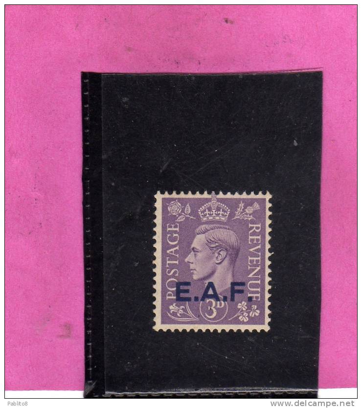 SOMALIA EAF 1943 - 1946  E.A.F.  2 1/2 P MNH - Somalie