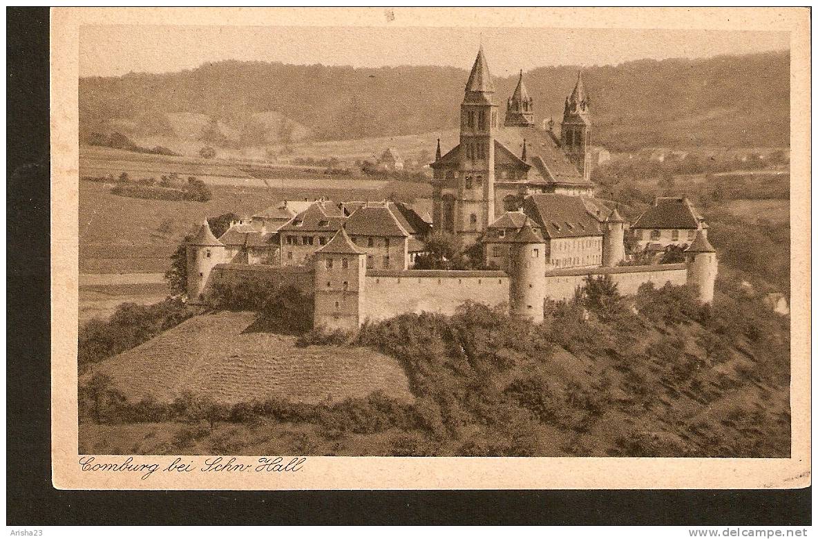 Germany, Comburg Bei Schn Hall - H. Sting , Tubingen - Schwaebisch Hall