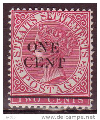 STRAITS SETTLEMENTS - 1883 - YT N° 47  - *  - - Straits Settlements