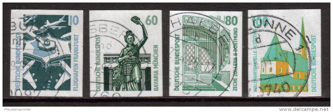 BRD Michel-Nr. 1531-1534 Gestempelt (11,00 €) - Used Stamps