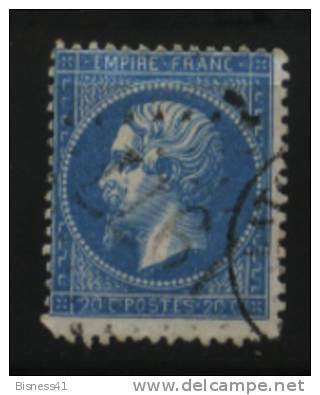 France, N° 22 Oblitération GC GROS CHIFFRES  N° 1977  // LATOUR D'AUVERGNE - 1862 Napoleone III