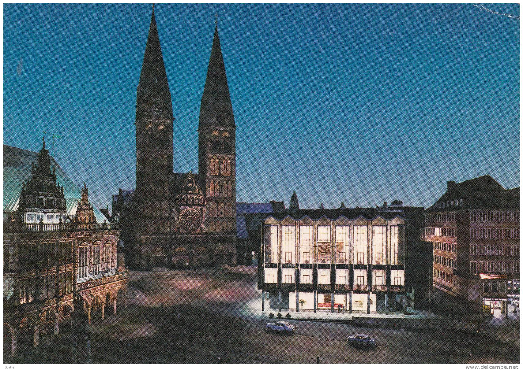 Bremen -  Rathaus / 1975 Mit Europa Marke - Bremen