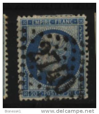 France, N° 22 Oblitération GC GROS CHIFFRES  N° 2740  // ORLEANS - 1862 Napoleon III