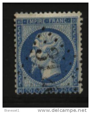 France N° 22 Oblitération GC GROS CHIFFRES  N° 3120  // REVIGNY - 1862 Napoleon III