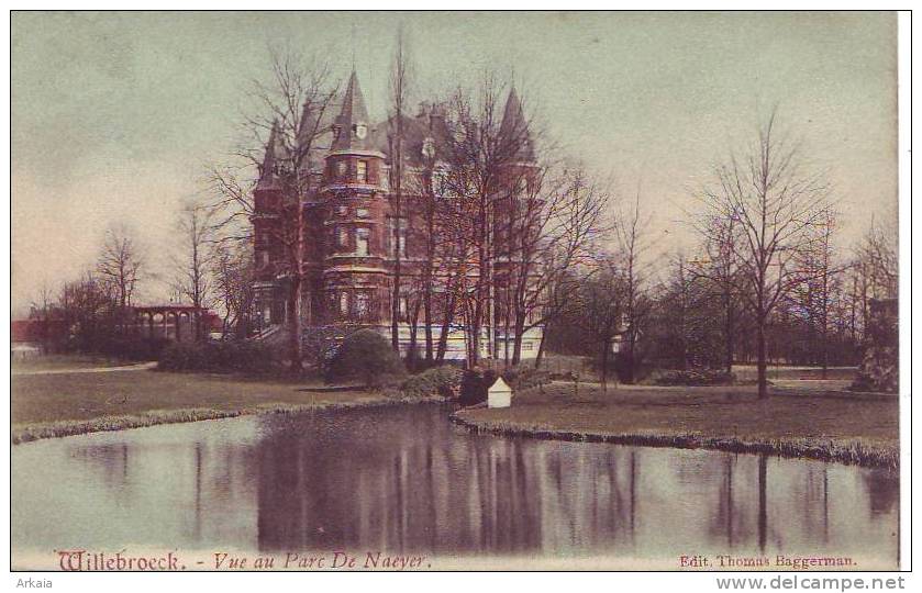 WILLEBROECK = Vue Au Parc De Nayer - Carte Couleur (1906) - Willebroek