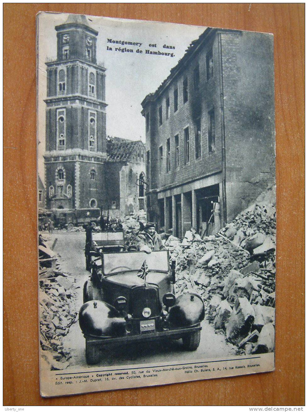 EUROPE AMERIQUE ( Images, Enquêtes Et Reportages ) Bruxelles N° 10 - 28 AVRIL 1945 ( Kijk Naar Détails Op De Foto's ) ! - Other & Unclassified