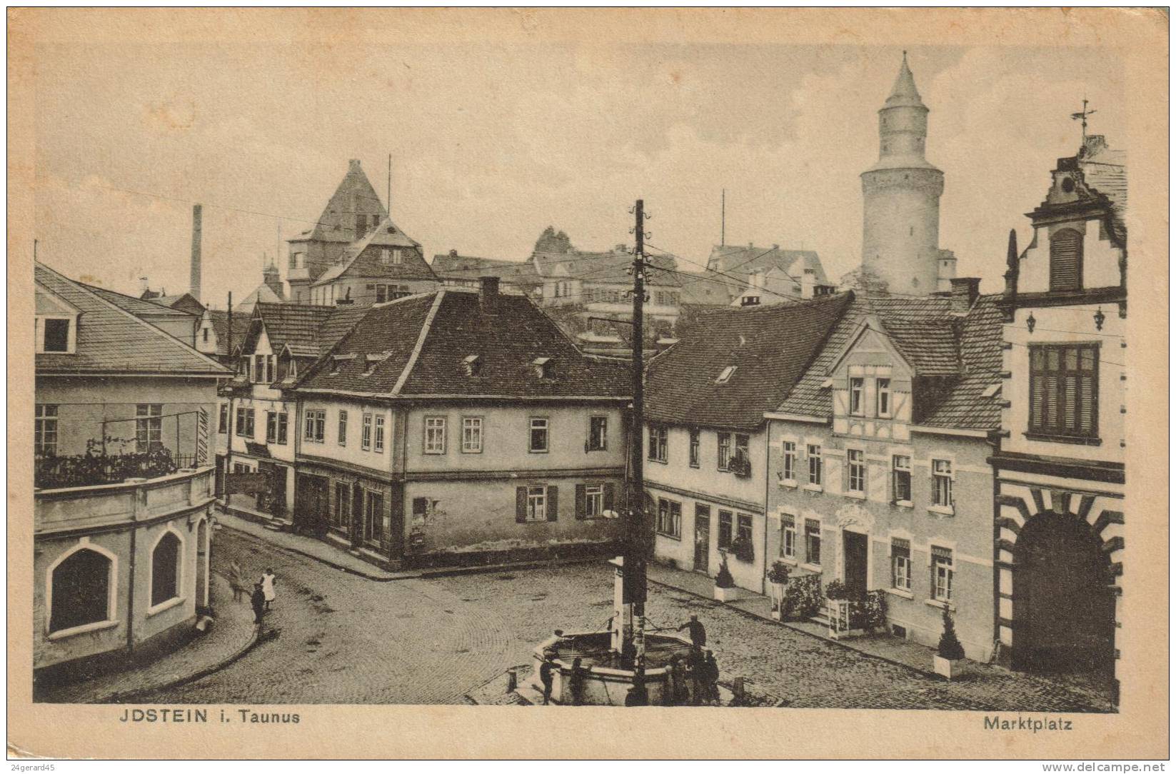 CPSM IDSTEIN IM TAUNUS (Allemagne-Hesse) - Marktplatz - Idstein