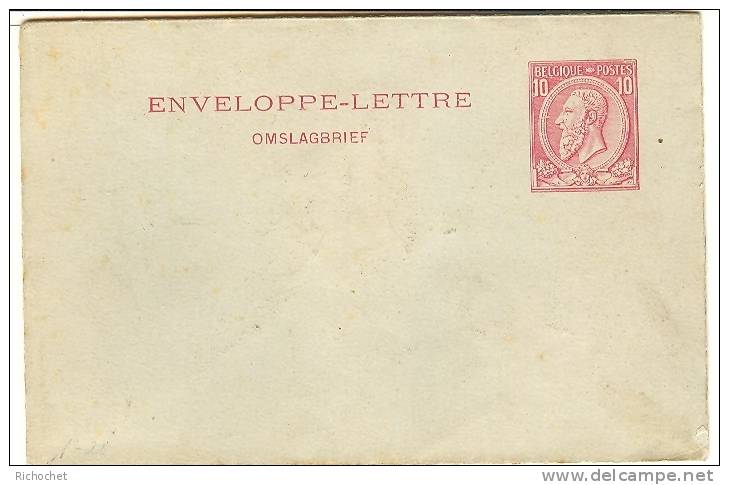 Belgique - Enveloppes-lettres  N° 1 ** - Buste-lettere