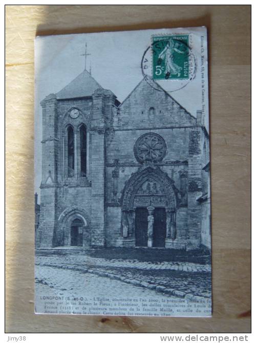 LONGPONT-91-L'EGLISE - Autres & Non Classés