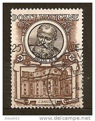 Vaticano Vatican Vaticaan - 1953 - Unif. N. 163 Yvt N. 181/US - Used Stamps