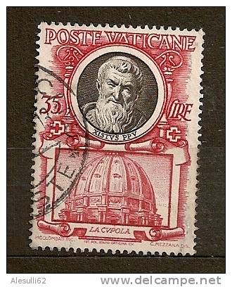 Vaticano Vatican Vaticaan - 1953 - Unif. N. 164 Yvt N. 182/US - Used Stamps