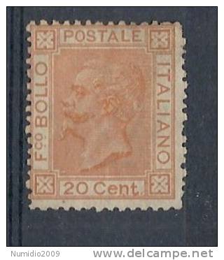 1877 REGNO EFFIGIE 20 CENT SENZA GOMMA - RR9504 - Neufs