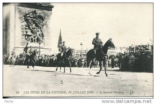 N°15785 -cpa Les Fêtes De La Victoire 14 Juillet 1919 -Le Général Pershing- - Personnages