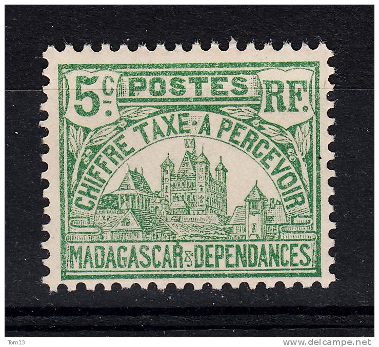 Madagascar Taxe N° 10 Neuf ** - Portomarken