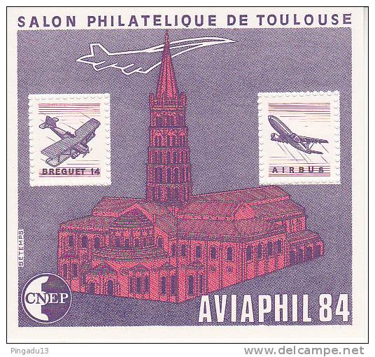 Toulouse Aviaphil 1984 CNEP N°5A Variété - CNEP