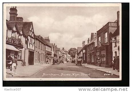 Burnham    Bucks High Street     Bhm 9 T.b - Buckinghamshire