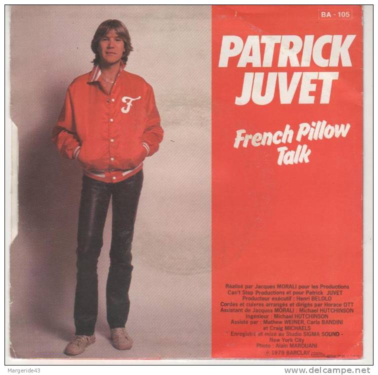 VINYLE 1979 PATRICK JUVET - TRES BON ETAT. - Otros - Canción Francesa