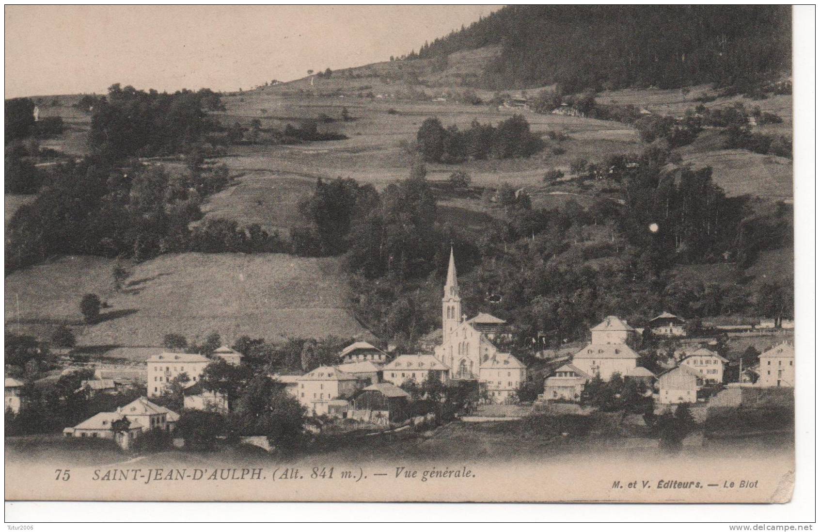 74 Haute-Savoie - Saint-Jean-d´Aulph - Vue Générale - Saint-Jean-d'Aulps