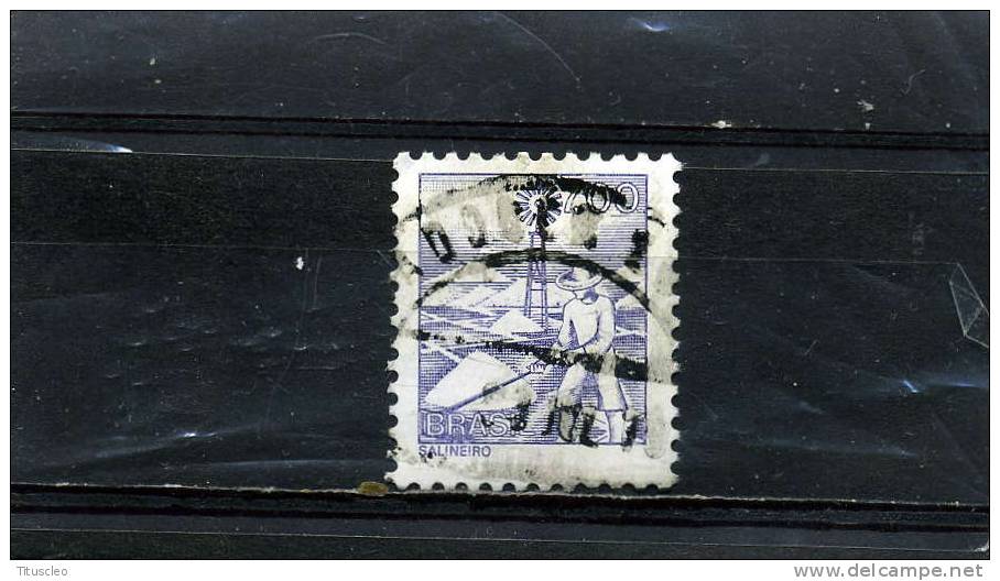 BRESIL 1204° 7c Lilas Salinier (10% De La Cote + 0,25) - Used Stamps