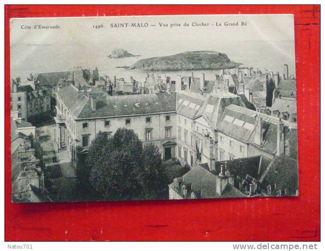 V7-35-ille Et Vilaine-saint Malo-vue Prise Du Clocher -le Grand Be-- - Dinard