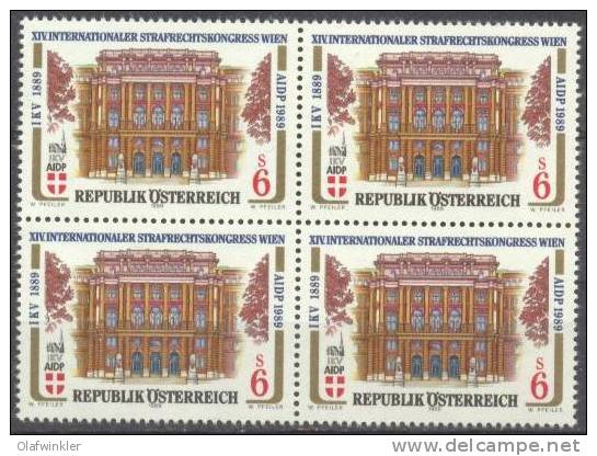 1989 Jahrgang Komplett In VB ANK 1975-08 / Mi 1944-77 / Sc 1447-85+B355 / Y&T 1773-06 Postfrisch/neuf Sans Charn./MNH - Full Years