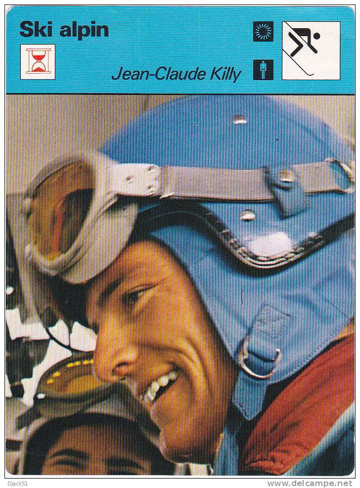 Fiche Ski Alpin - Jean-Claude Killy - Wintersport